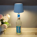 Axyaa LED Wine Bottle Base Desk Lamp Night Light Decor