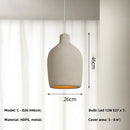 Axyaa Chandelier Bar Table Lamp: Handmade Micro Cement Bedroom Living Room Original Design