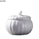 Axya Ceramic Pumpkin Soup Bowls with Lid - Restaurant Specialty Tableware
