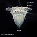 Axyaa Crystal Chandelier Modern Living Room Ceiling Light European Style Decor