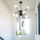 Axyaa LED Pendant Chandeliers for Living Room Staircase Modern Home Decor Lighting