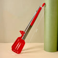 Axyaa Silicone Grilling Tong Stainless Steel BBQ Clip Kitchen Tool