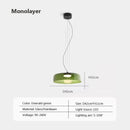 Axyaa Nordic Glass LED Pendant Lights Industrial Chandelier for Home Decor