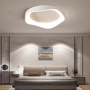 Axya LED Ceiling Lights: Minimalist Black White Acrylic Fixture for Home & Office