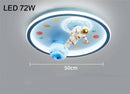 Axyaa Astronaut LED Ceiling Lamp for Kids Room Chandeliers