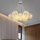 Axyaa LED Pendant Chandeliers for Modern Home Decor and Indoor Lighting