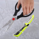 Axyaa Stainless Steel Scissors & Peeling Knife Set for Household Kitchen