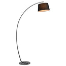 Axyaa Minimalist LED Arc Floor Lamp for Modern Living Room & Bedroom Lighting