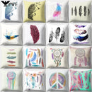 Bohemia Dreamcatcher Cushion Cover for Home Decor by Axyaa