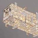 Axyaa Light Luxury Crystal Pendant for Designer Bar Desk Lamp