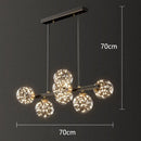 Axyaa Modern LED Pendant Light Chandeliers for Living Room and Dining Room