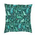 Axyaa Dinosaur Fossil Cushion Cover | Skeleton Throw Pillowcase for Sofa Car Home Decor