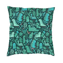 Axyaa Dinosaur Fossil Cushion Cover | Skeleton Throw Pillowcase for Sofa Car Home Decor