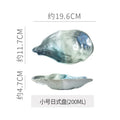 Axyaa Kiln-changing Oyster-shaped Flavor Dish for Hotel Restaurant Desserts