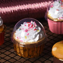 Axya Golden Cupcake Liners - 50 Pack