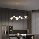 Axyaa Modern LED Pendant Chandeliers for Living and Dining Rooms
