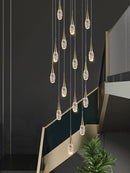 Axyaa Minimalist Chandelier for Modern Indoor Lighting in Living Room & Bedroom