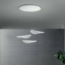 Axyaa Petal Chandelier: Nordic Acrylic Leaf Pendant Light for Living Room, Restaurant, Hotel