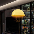 Axyaa Sunset Orange Bauhaus Pendant Light