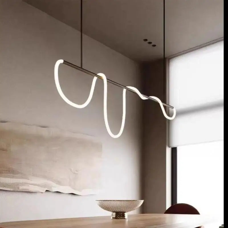 Axyaa Nordic Modern Dimmable Ceiling Chandelier for Home Decor Lighting