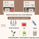 Axyaa WiFi Router Rack Wall Mount Organizer Box for Living Room Decor