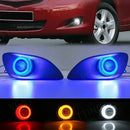 Axyaa Angel Eyes Fog Light DRL for Toyota Yaris Belta Vios 2006-2011