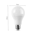 Axyaa LED Bright Indoor Light Bulb E27 Screw Energy Saving for Home and Office