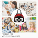 Axyaa Cartoon Ladybug Insulated Lunch Bag for Children Women School Work, Portable Bento Box