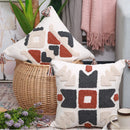 Axyaa Tufted Plush Tassels Cushion Cover for Stylish Home Decor
