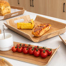 Axyaa Water Willow Bakery Tray: Stylish Rectangle for Hotel & Restaurant