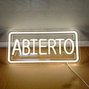Axyaa Neon Open Sign Multilingual Soft Bright Lights for All Store Business