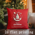 Christmas-themed Pillow Covers for Sofa, Bedroom, Car - Axyaa Brand