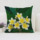 Axyaa Velvet Floral Pillow Covers for Home Decor and Sofa, 50x50 Throw Pillowcases