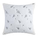 Christmas Tree Embroidered Pillow Cover Cojines Plush Snowflake Embroidered Throw Sofa Cushion Cover built by Axyaa