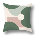Axyaa Bohemian Style Green Texture Cushion Cover for Home and Car Decor