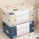 Axyaa Foldable Non-Woven Clothes Storage Box Organizer - Portable Quilt Container Bag