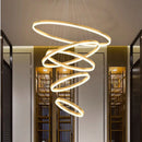 Axyaa Modern LED Pendant Chandeliers for Living Room and Dining Room Lighting