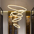 Axyaa LED Chandeliers Pendant Light Lamps Modern Home Decor for Living & Dining Room