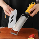 Axyaa Stainless Steel Cheese Grater Lemon Garlic Shaver Mill for Vegetables