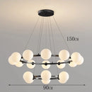 Axyaa Circular Magic Bean Pendant Light for Elegant Home Decor