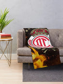 Axyaa Deportivo Toluca FC Bed Throw Blanket