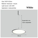 Modern LED Ceiling Chandelier Dimmable Pendant Lamps by Axyaa - Home Lighting Luminaires