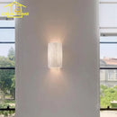 Axyaa Stainless Steel Wall Lamp LED Modern Interior Lighting for Living Room Bedroom