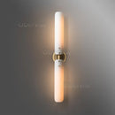 Axyaa LED Wall Sconce Copper Gold White Minimalist Art Deco Wall Light