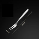 Axyaa Stainless Steel Western Fork for Adults, Perfect for Fruit Salad and Dessert