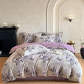 Axyaa High Gram Milk Fleece Bed Four-Piece Set - Light Luxury Style