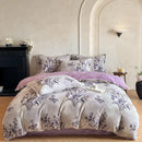 Axyaa High Gram Milk Fleece Bed Four-Piece Set - Light Luxury Style