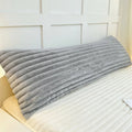 Axyaa Rabbit Plush Extended Pillowcase Milk Plush Strip Flannel Pillowcase