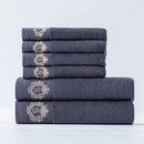 Axyaa Cotton Hotel Bath Towel Set - Skin-Friendly & Soft - Class B Eco-Friendly Fibers