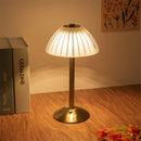 Axyaa Retro Crystal LED Table Light - Rechargeable Restaurant Cafe Bedroom Decor Night Light